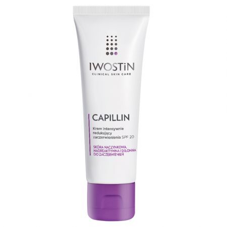Iwostin Capillin, krem intensywnie redukujący zaczerwienienia SPF 20, 40 ml