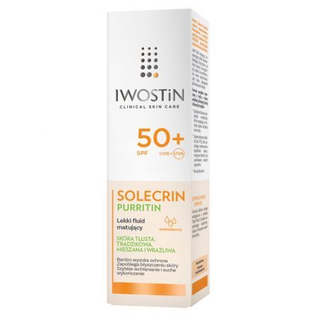 Iwostin Solecrin Purritin SPF50+, 40 ml