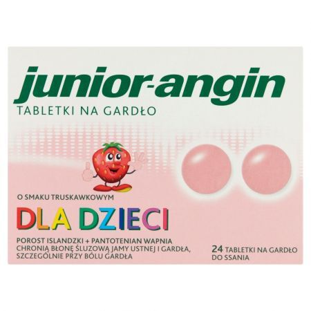 Junior-angin, tabletki do ssania, 24 szt.