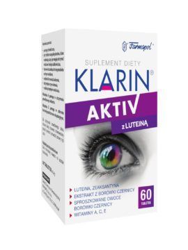 Klarin Activ z luteiną, tabletki, 60 szt.