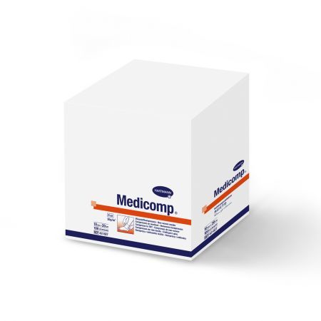 Kompresy niejałowe Medicomp, 10 cm x 20 cm, 100 szt.
