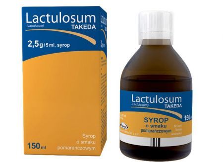 Lactulosum Takeda 2,5 g/ 5 ml, syrop, 150 ml
