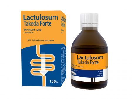 Lactulosum Takeda Forte 667 mg/ml, syrop, 150 ml
