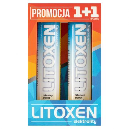 Litoxen promocja 1+1 50% Gratis, tabletki musujące, 2 x 20 szt.