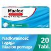 Maalox 400 mg + 400 mg, tabletki, 20 szt.