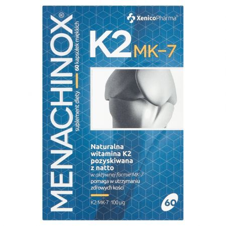 Menachinox K2, kapsułki miękkie, 60 szt.
