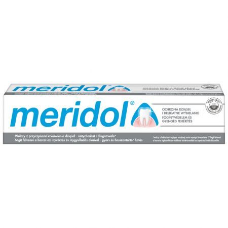 Meridol, pasta do zębów delikatne wybielająca, 75 ml