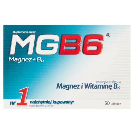 MG B6, tabletki, 50 szt.