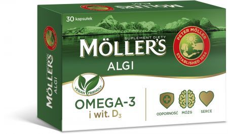 Moller's Algi, kapsułki, 30 szt.