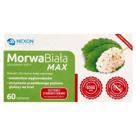 Morwa Biała MAX, tabletki,  60 szt.