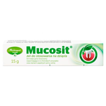 Mucosit, żel do stosowania w  jamie ustnej, 15 g