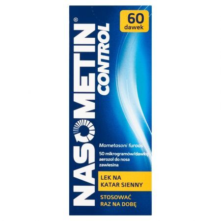 Nasometin Control (Mometasone), aerozol, 60 dawek