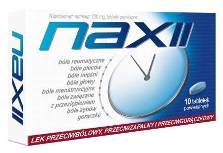 Naxii 220 mg, tabletki powlekane, 10 szt.