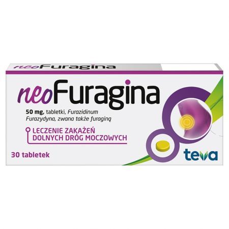 NeoFuragina 50 mg, tabletki, 30 szt.