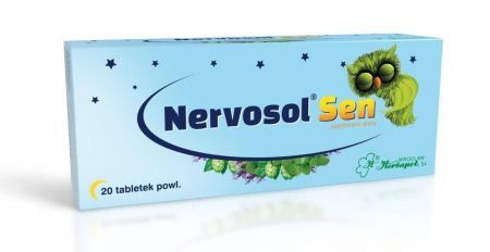Nervosol Sen, tabletki powlekane, 20 szt.