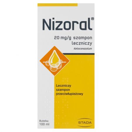 Nizoral 20 mg/g, szampon leczniczy,100 ml