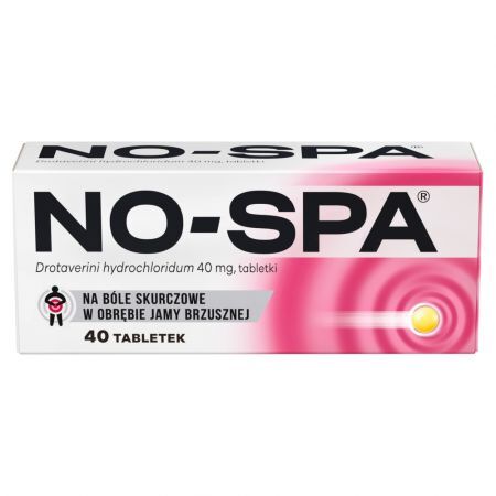 No-Spa 40 mg, tabletki, 40 szt.