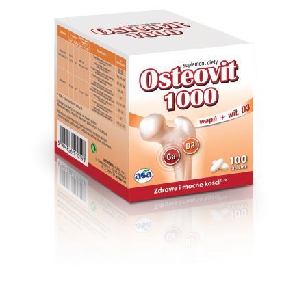 Osteovit 1000, tabletki, 100 szt.