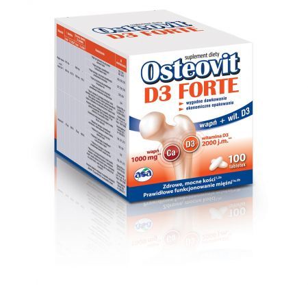 Osteovit D3 Forte, tabletki, 100 szt.