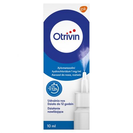 Otrivin 0,1%, aerozol do nosa, 10 ml