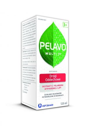 Pelavo Multi 3+ drogi oddechowe, syrop, 120 ml