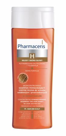 Pharmaceris H Keratineum, szampon do włosów osłabionych, 250 ml