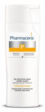 Pharmaceris P Puri-Ichtilium, żel do mycia ciała i skóry głowy, 250 ml