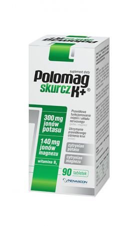 Polomag K+, tabletki powlekane, 90 szt.