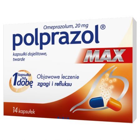Polprazol Max 20 mg, kapsułki, 14 szt.