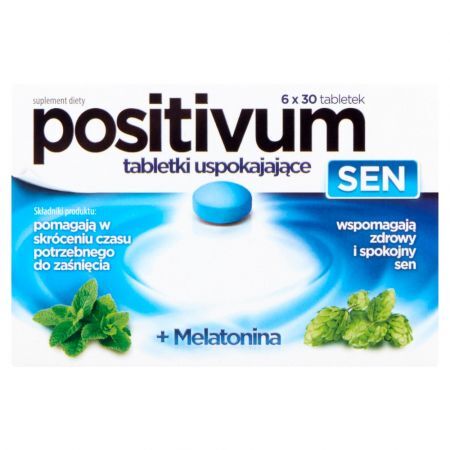 POSITIVUM SEN tabletki uspokajające*180D