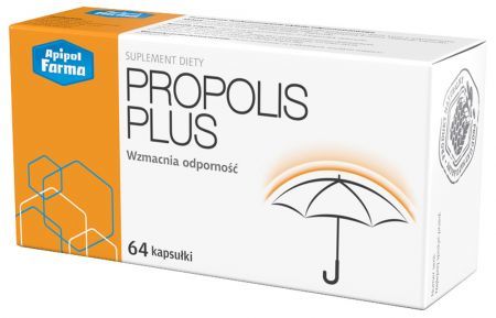 Propolis Plus, kapsułki, 64 szt.