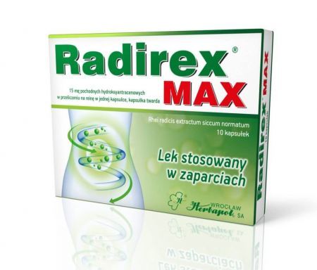 Radirex Max, kapsułki, 10 szt.
