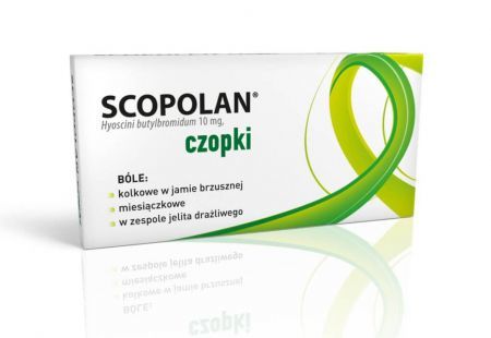 Scopolan 10 mg, czopki, 6 szt.