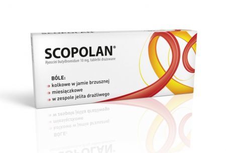 Scopolan compositum, tabletki powlekane,  10 szt.