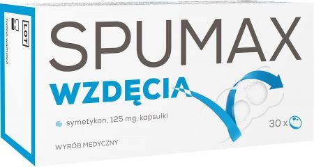 Spumax wzdęcia 125 mg, kapsułki miękkie, 30 szt.