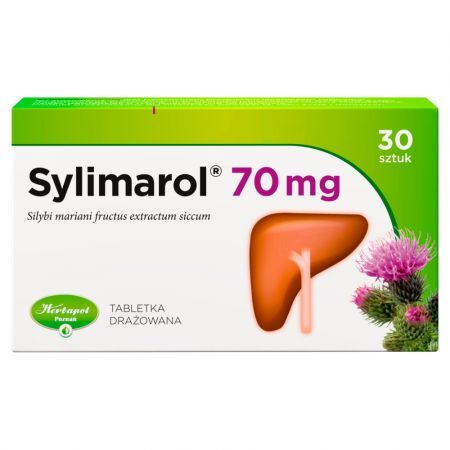 Sylimarol 70 mg, tabletki drażowane, 30 szt.