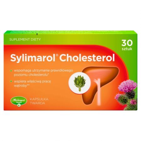 Sylimarol Cholesterol, kapsułki twarde, 30 szt.