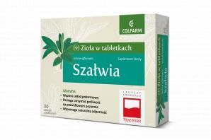 Szałwia, tabletki powlekane, 30 szt. (Colfarm)