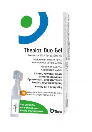 Thealoz Duo Gel UD, żel do oczu, 30 minimsów po 0,4 ml