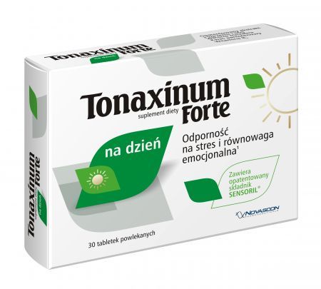 Tonaxinum Forte na dzień, tabletki powlekane, 30 szt.