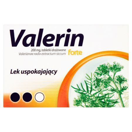 Valerin Forte, tabletki drażowane, 60 szt.