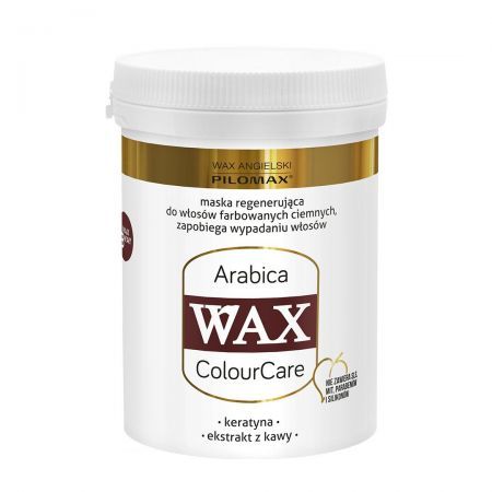 WAX ang Pilomax Arabica Colour Care, maska do włosów farbowanych ciemnych, 240 ml