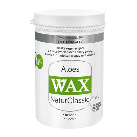 WAX ang Pilomax, maska aloesowa do włosów cienkich, 240 ml